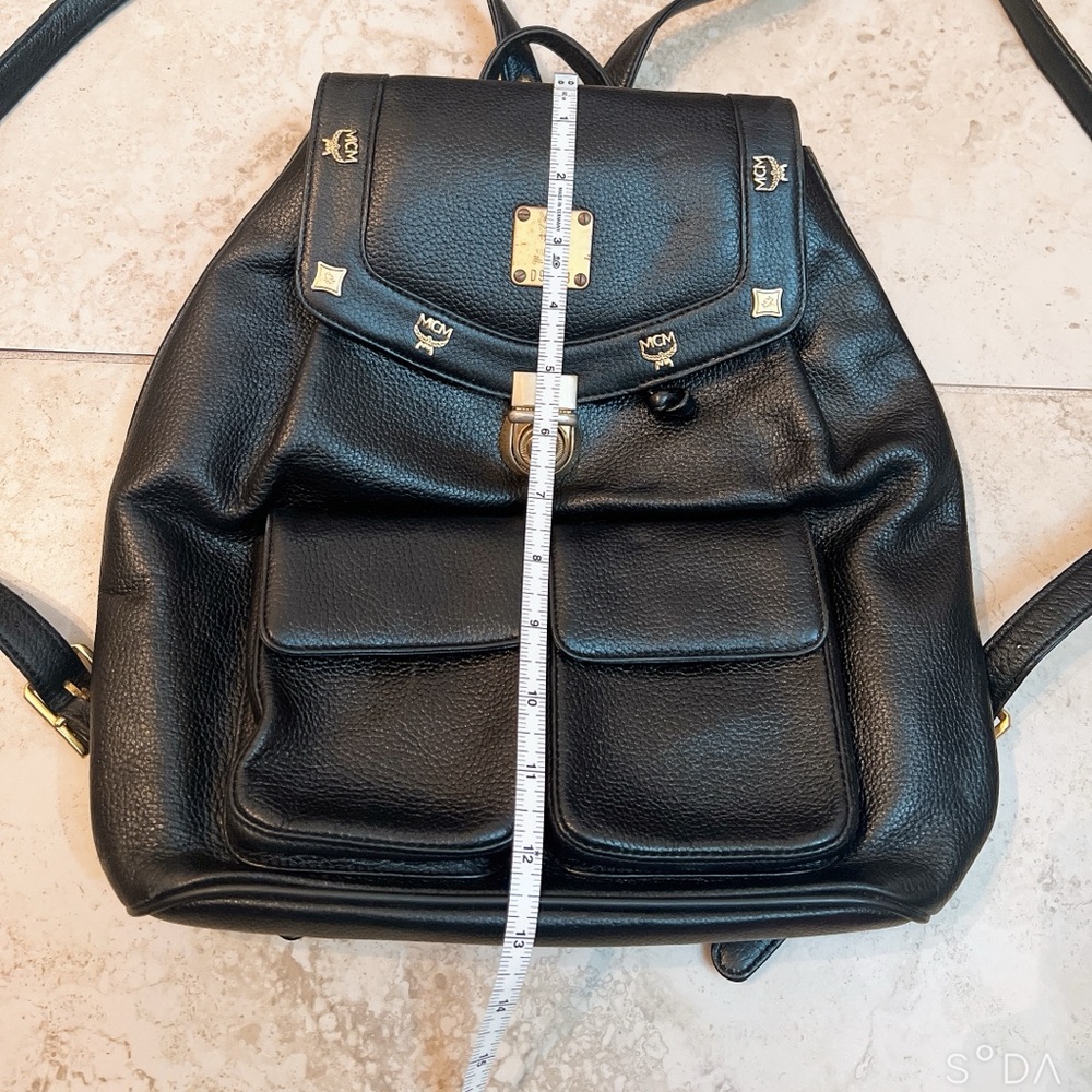 Mcm Drawstring Backpack - image 6